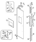 Diagram for 03 - Freezer Outer Door