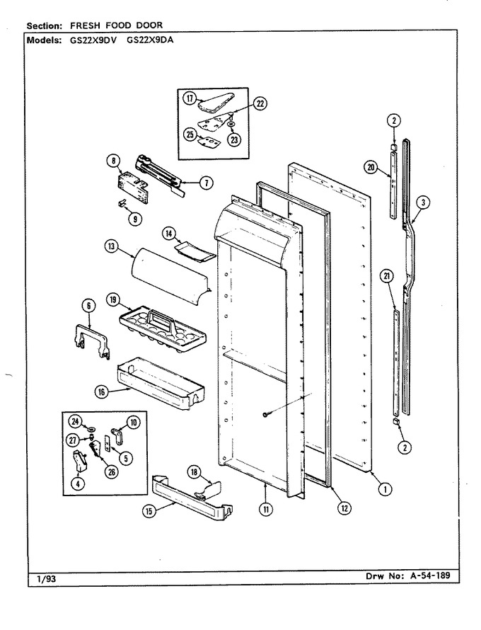 Diagram for GS22X9DA (BOM: DR36A)