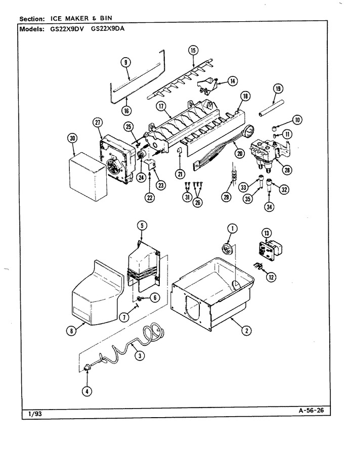 Diagram for GS22X9DA (BOM: DR36A)