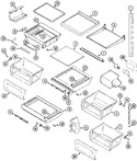 Diagram for 16 - Shelves & Accessories