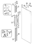 Diagram for 06 - Fresh Food Outer Door