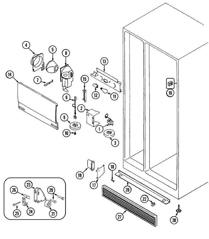 Diagram for GS24X8D3V (BOM: DP83A)