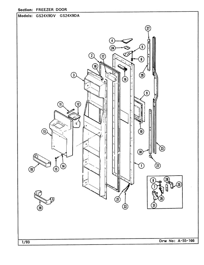 Diagram for GS24X9DA (BOM: DR86A)