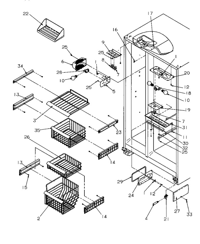 Diagram for GSDE3201SW (BOM: P1190901W W)