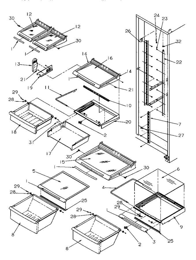 Diagram for SBDE20S4SW (BOM: P1190902W W)