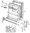 Diagram for 04 - Fresh Food Door