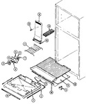 Diagram for 01 - Freezer Compartment