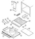 Diagram for 01 - Freezer Compartment