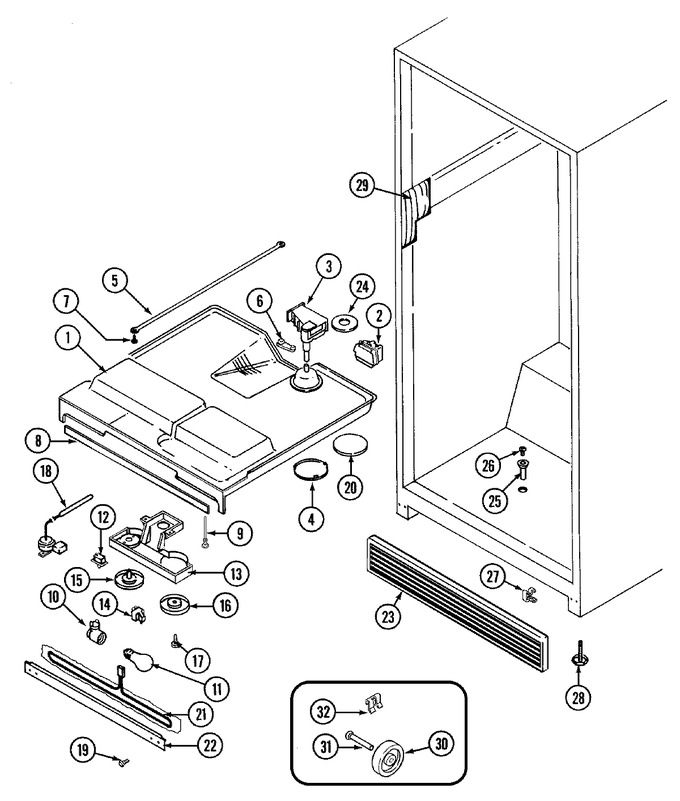 Diagram for RB171TFV