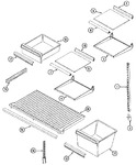 Diagram for 07 - Shelves & Accessories