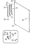 Diagram for 06 - Fresh Food Outer Door