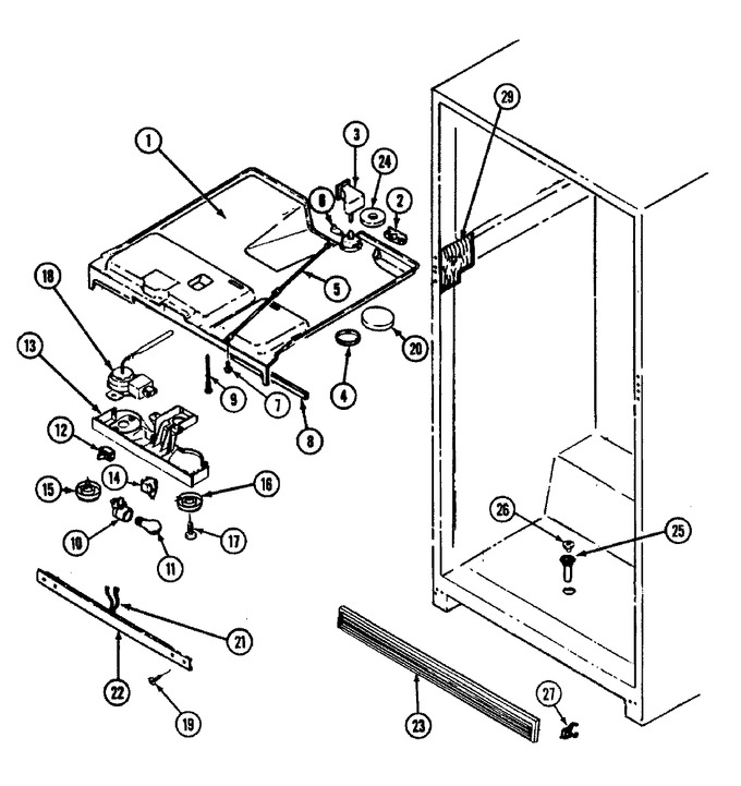 Diagram for GT17X43W (BOM: DF36A)