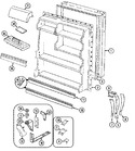 Diagram for 04 - Fresh Food Door