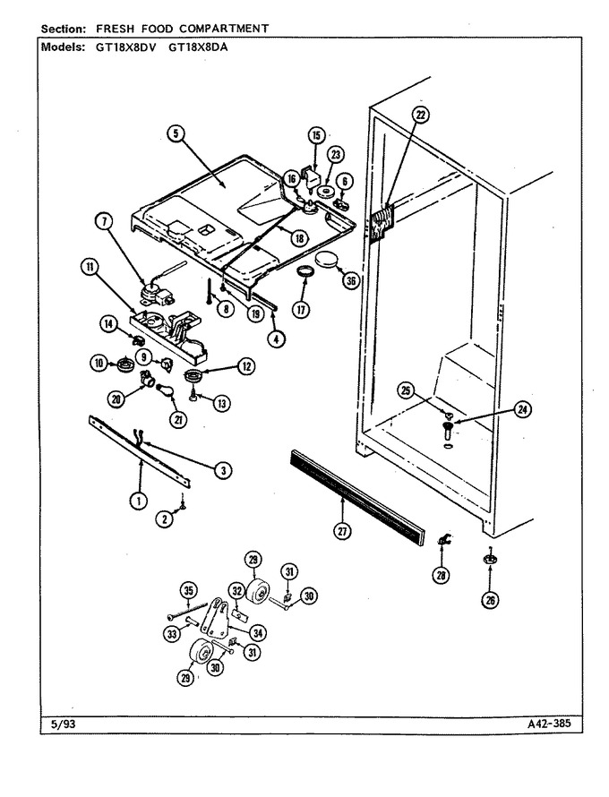 Diagram for GT18X8DV (BOM: DC44A)