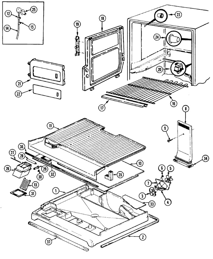 Diagram for RB234RDV (BOM: DG85A)