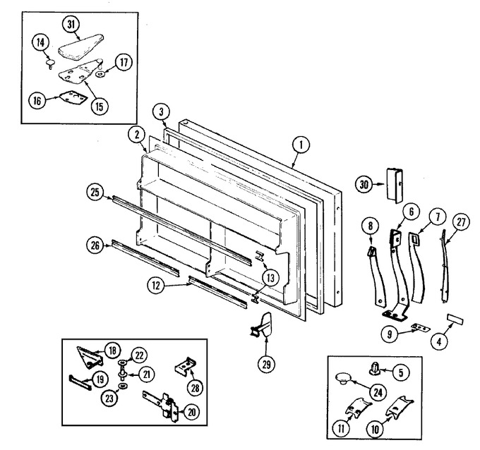 Diagram for RB184RDA (BOM: DG47A)