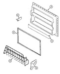 Diagram for 05 - Freezer Inner Door