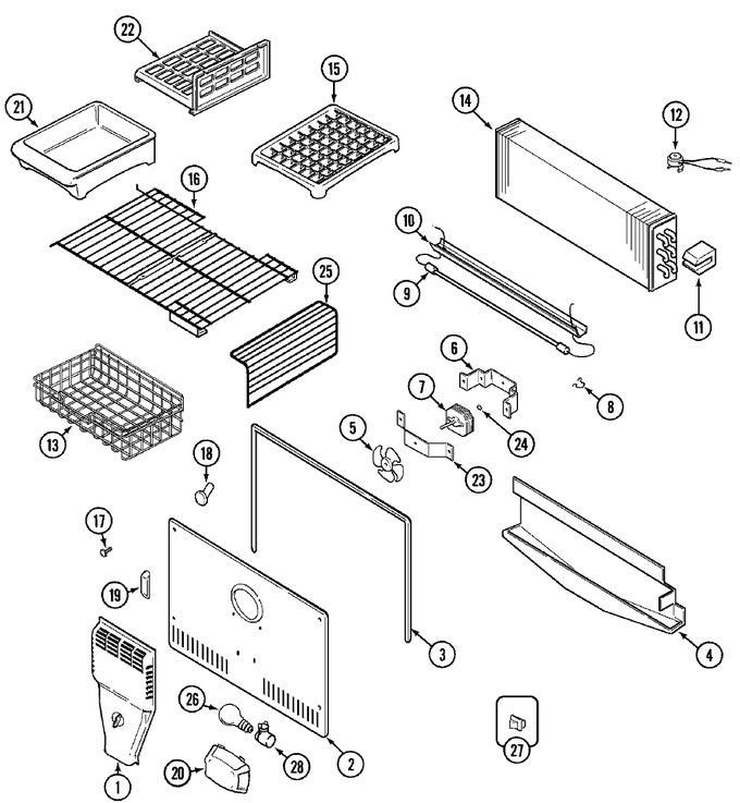 Diagram for GT1928PEFW