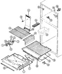 Diagram for 01 - Freezer Compartment