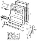 Diagram for 04 - Fresh Food Door