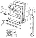 Diagram for 05 - Fresh Food Door