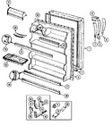 Diagram for 04 - Fresh Food Door