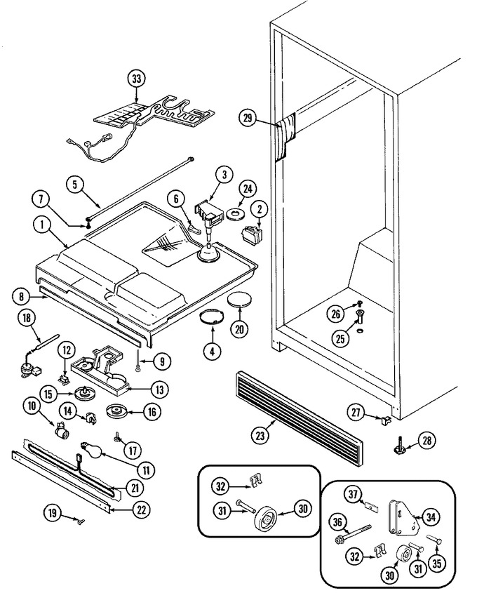 Diagram for GT21X93A (BOM: DF84A)