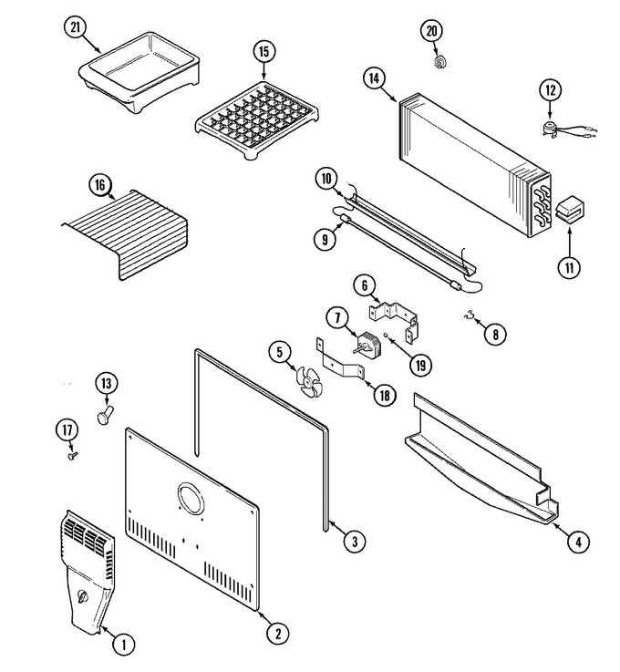 Diagram for GT2122NDEW