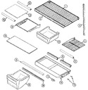 Diagram for 08 - Shelves & Accessories