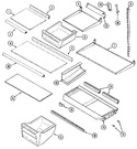 Diagram for 09 - Shelves & Accessories