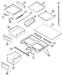 Diagram for 09 - Shelves & Accessories