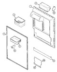 Diagram for 06 - Fresh Food Inner Door