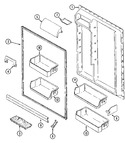 Diagram for 05 - Fresh Food Inner Door