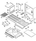 Diagram for 01 - Freezer Compartment