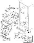 Diagram for 04 - Fresh Food Compartment