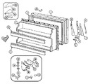 Diagram for 02 - Freezer Door