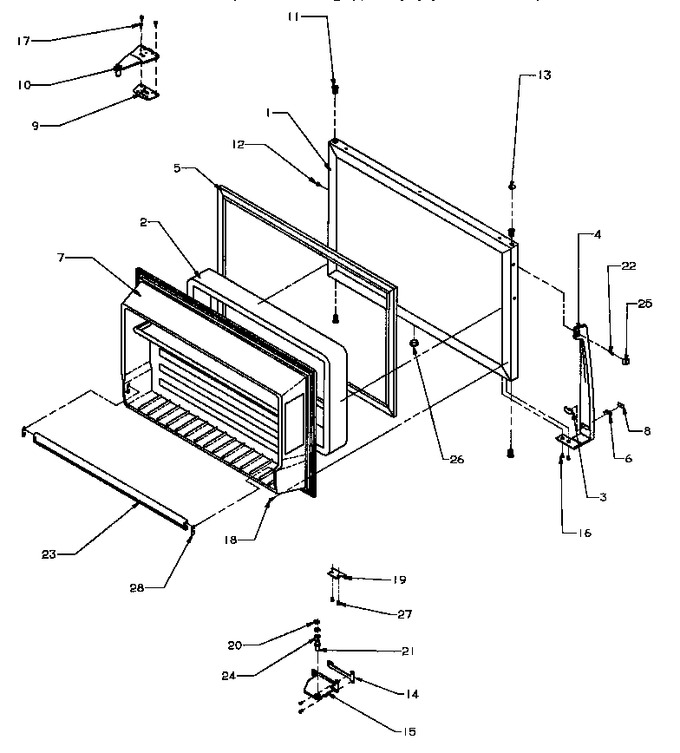 Diagram for GTG18AL (BOM: P1181714W L)