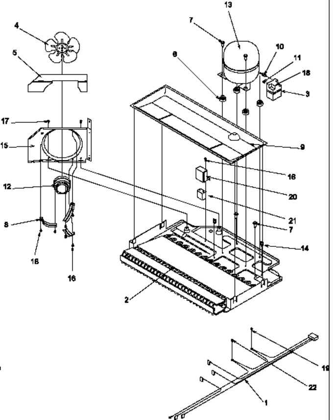 Diagram for GTG21B2L (BOM: P1193004W L)