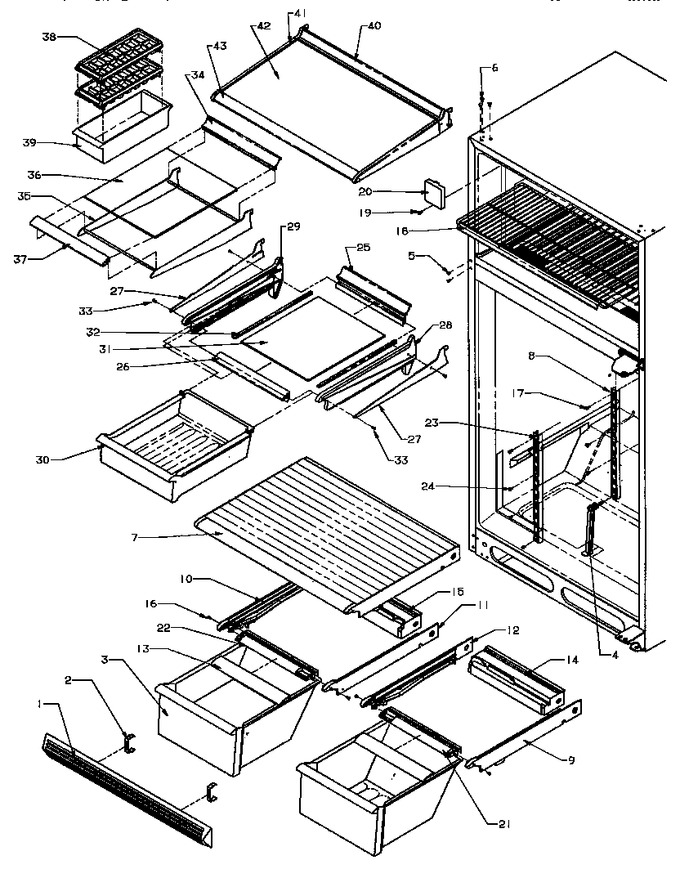 Diagram for GTG18AW (BOM: P1181714W W)