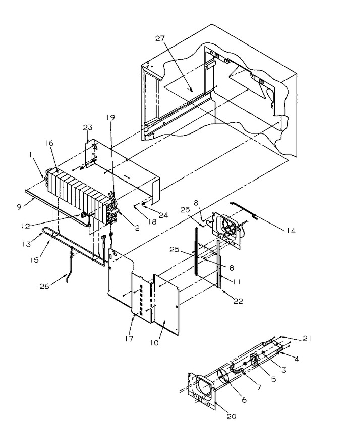 Diagram for GTG21B2W (BOM: P1193001W W)