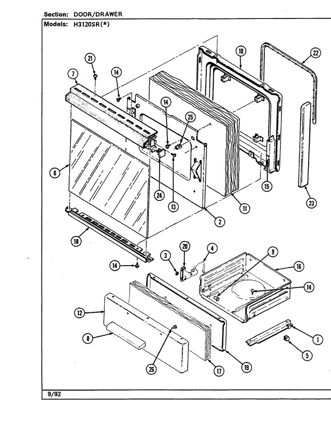 Diagram for H3120SRW