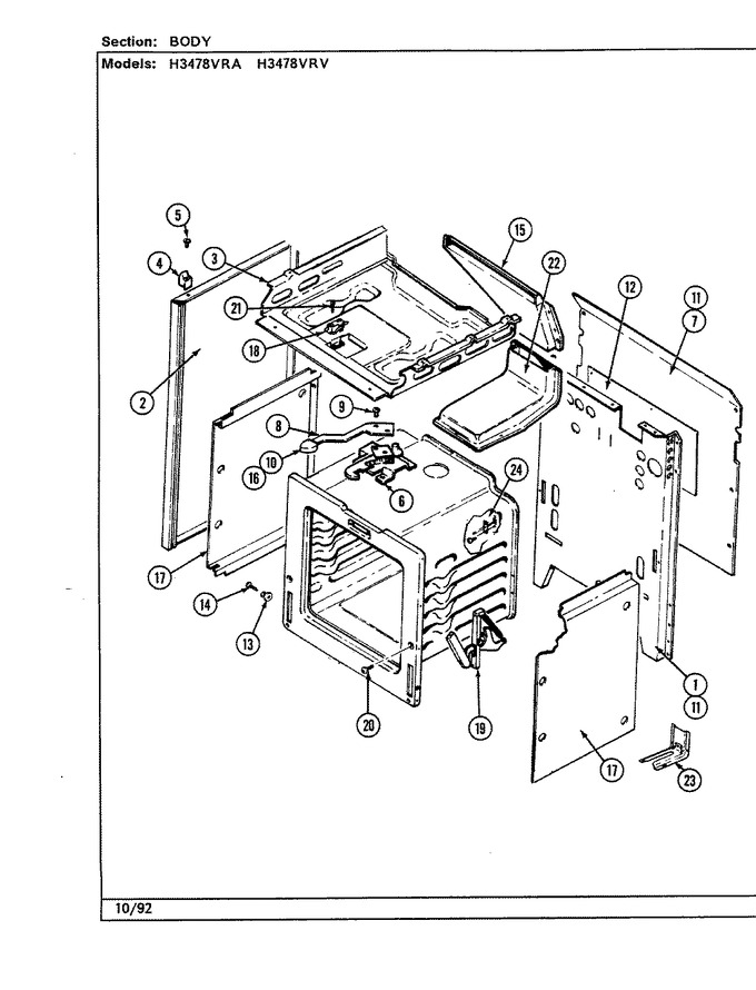 Diagram for H3478VRA