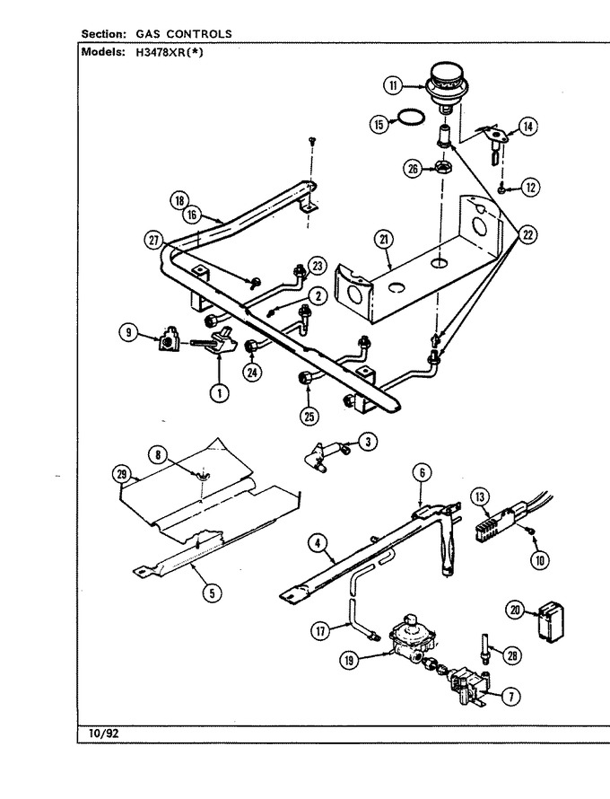 Diagram for H3478XRA