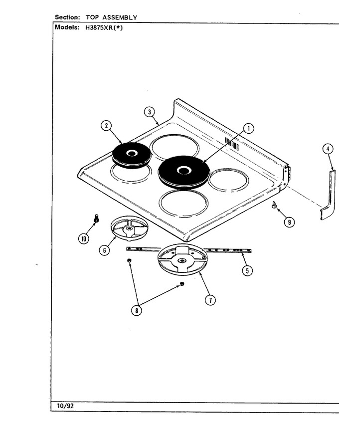 Diagram for H3875XRA