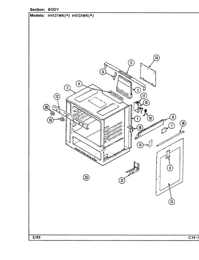 Diagram for H4121WRA