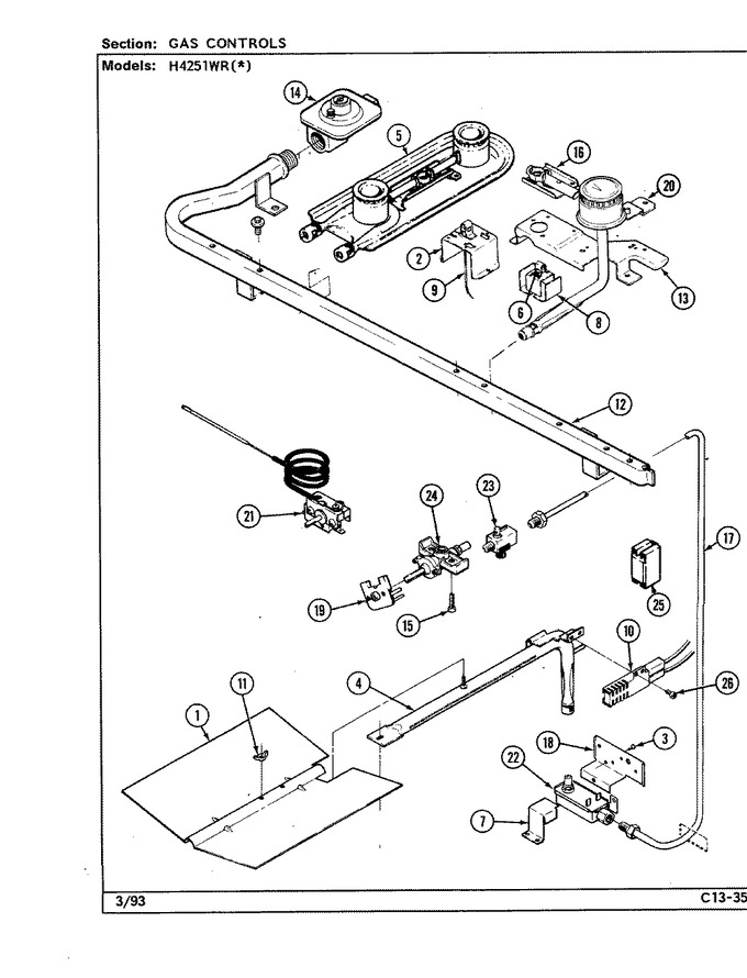 Diagram for H4251WRW