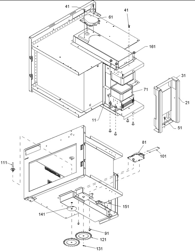 Diagram for HDC21 (BOM: P1323005M)