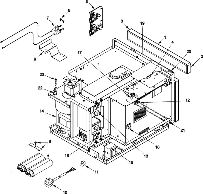 Diagram for HDC21RB2 (BOM P1331208M)