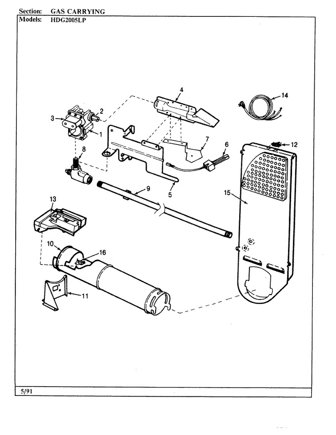 Diagram for HDG2005LP