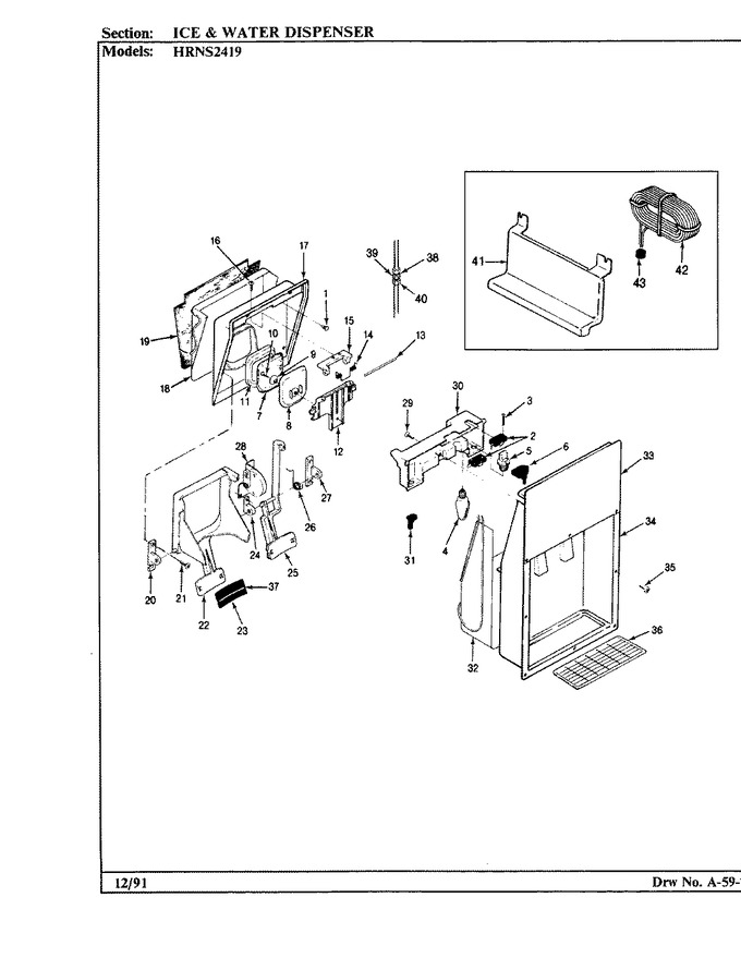 Diagram for HRNS2419 (BOM: BP88A)